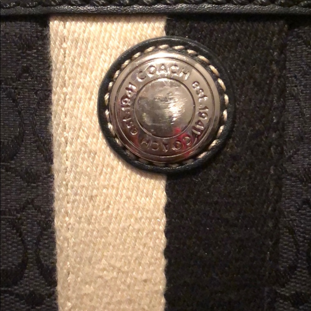 Coach diaper bag